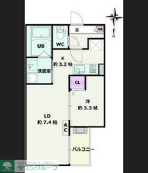 Jack umateIIの物件間取画像